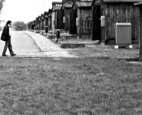 3. Baracken Majdanek mit Gaskammer Foto HP (2)